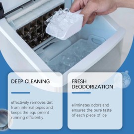 Weatmonth Jakehoe Sheet Easy And Gentle Home Cleaning Descaling Deodorizing Daily Care Ice Machine