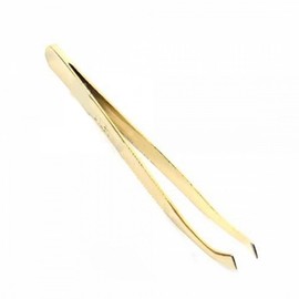 Curved Golf-Style Tweezers for Eyebrow & Nail Care Tweezers 3ea