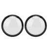 Mugast Lens Protective Cover,2PCS Waterproof Dustproof Acrylic Action Camera Lens