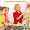 Kisangel 2 Pieces Children's Traffic Light Lights Children's Traffic Light