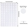 JANYUN Double Sided Sticky Dots Stickers Removable Round Putty Clear