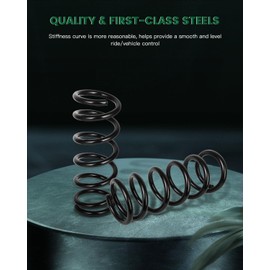 SCITOO 2Pcs Rear Suspension Coil Spring Set Fits 2009 2010 2011 2012 2013 2014 for Nissan Murano,2011-2016 for Nissan Quest with 81585 550201AA0B Coil Springs