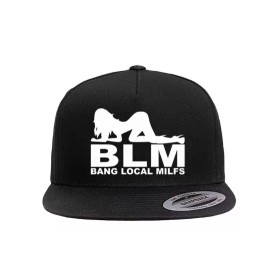 Snap-Back BLM Snapback Hat, Trucker Cap, Custom Hat for Men and Women