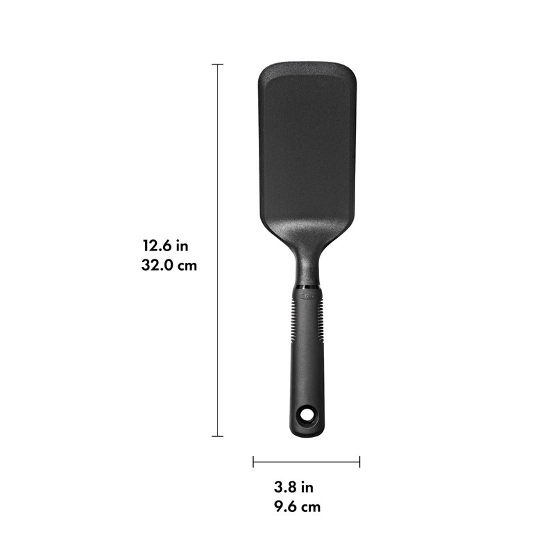 Oxo 0719812029047 Cooking Spatula, One size, Black, 0719812029047