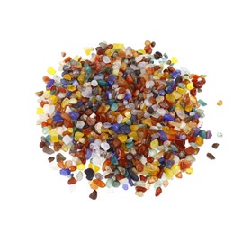 Caelura 200g Edelsteine für Kinder,Bunt Trommelsteine,Glückssteine,Halbedelsteine Mischung für Dekoration, Edelsteinspiel, Kindergeburtstag