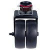 NBJINGYI 6" 2000lbs Dual Trailer Swirl Jack Caster Wheel with