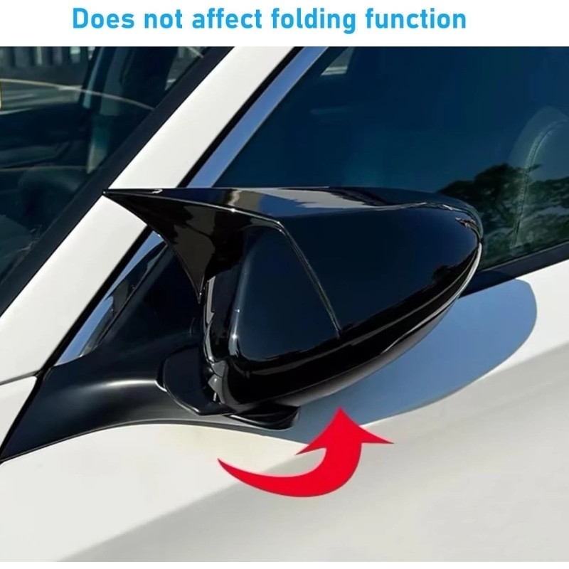 GEARZAAR FOR 2018-2022 ACCORD M STYLE GLOSS BLACK SIDE MIRROR