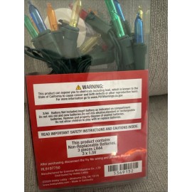 hobby lobby Mini Lights  For Indoor 5.5 Ft    15 Count Multi Color