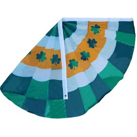 Ireland Irish Shamrock Premium Quality Fade Resistant Heavy Duty 3x5 3'x5' Rough Tex 68D Nylon Flag Banner Fan Bunting