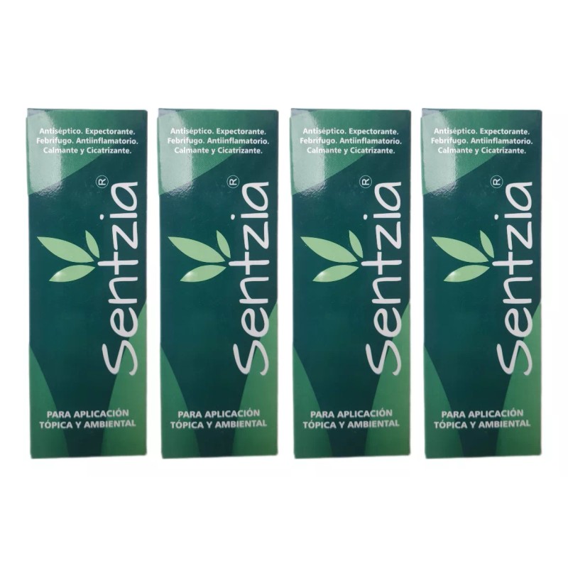 Sentzia 4 Sentzias Eucalipto Aceite Esencial Masajes Bote 60ml