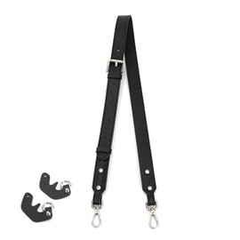 Adjustable Longchamp Bag Strap | Vegan Leather Shoulder Strap | W-Shaped Buckle, Punch-Free Design | 14mm Width | Perfect for Crossbody & Travel Bags