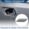 Hihaha Front Left Side Bumper Headlight Washer Nozzle Cover Cap