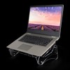 ACOMPATIBLE Laptop Stand for Desk,Ergonomic Adjustable Height Computer Riser,Clear Acrylic