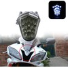 Front Center Marker LED Pilot Light Headlight Fog Lamp Head