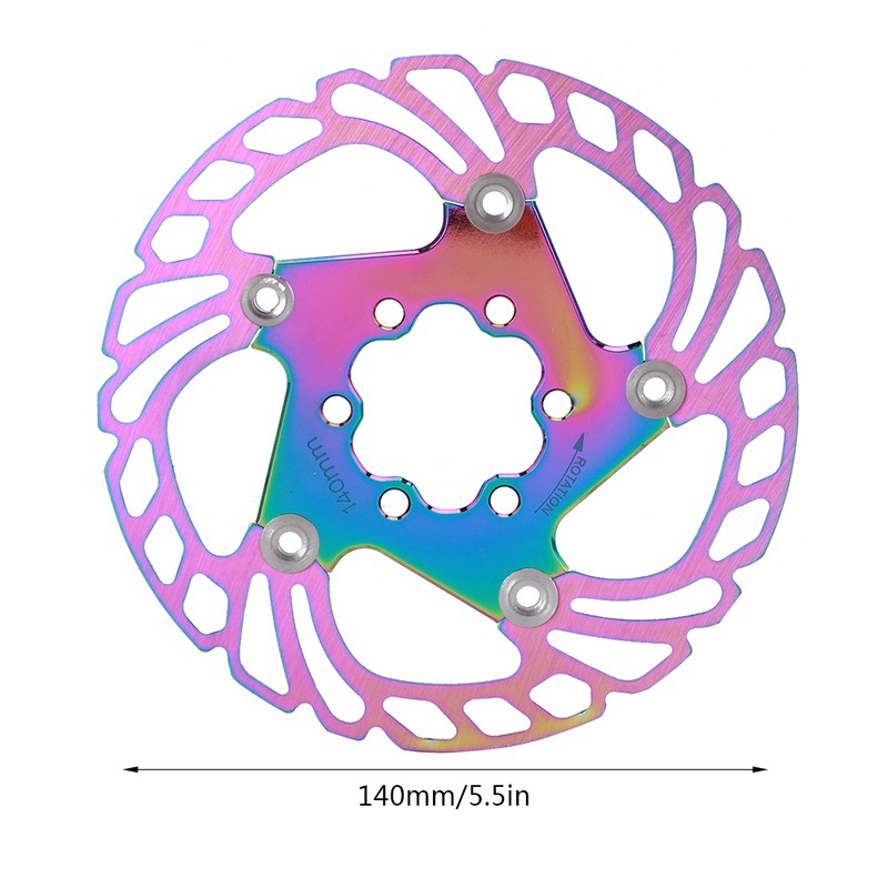 Mountain Bike Bicycle Brake Disc Floating Cooling Rotors 5 Stud