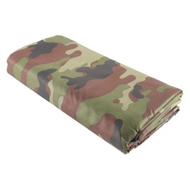 Hoite Camping Tarp, Camouflage Waterproof Camping Tent Shelter Tent Tarp Movable Lightweight Rain Cover Mat for Outdoor Picnic (2 X 2M)