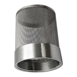 COTONLAKE 1inch 304 stainless steel filter head with internal thread diameter of 32mm connected to DN25 1" water pipe filter Used to Remove Debris and Reduce Solid Entry（1pcs）