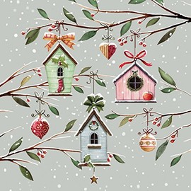 Ambiente Servietten Lunch / Party / ca. 33x33cm Let It Snow - Ideal Als Geschenk