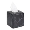 MOCHTERO Marble Pattern Square Tissue Box Cover,Modern Tissue Holders Decor,for