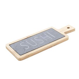 Sushi Servierb/Cutting Board Bamboo/Slate (BL62)