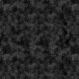 Misty Dots Black Print 100% Cotton Fabric Material by The Yard for Sewing, by David Textiles, 44 Inches Wide