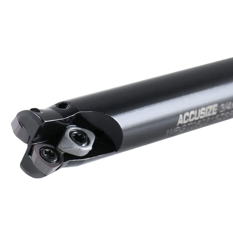 Accusize Industrial Tools High Feed End Mill, 3/4" Cutting, 3/4"