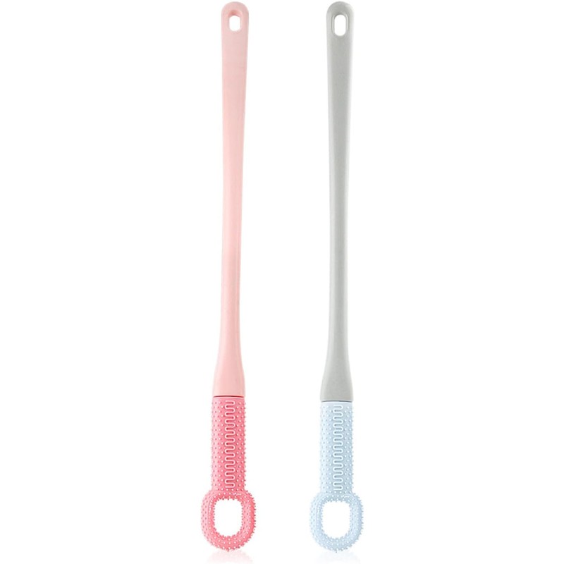 Cepillo de ducha flexible para pies Zkbszn con cerdas suaves