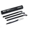 KZBOY Waterproof Microblading Eyebrow Mapping Pencils with a Sharpener (Brown)