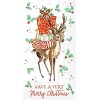 Boston International - Paper Guest Towel - Merry Little Deer
