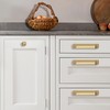 khtumeware 10 Pack 7"(178mm) Champagne Bronze Drawer Pulls Cabinet Bin