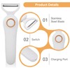 Electric Potato Peeler, Handheld Vegetable Peeler Set with 3 Interchangeable