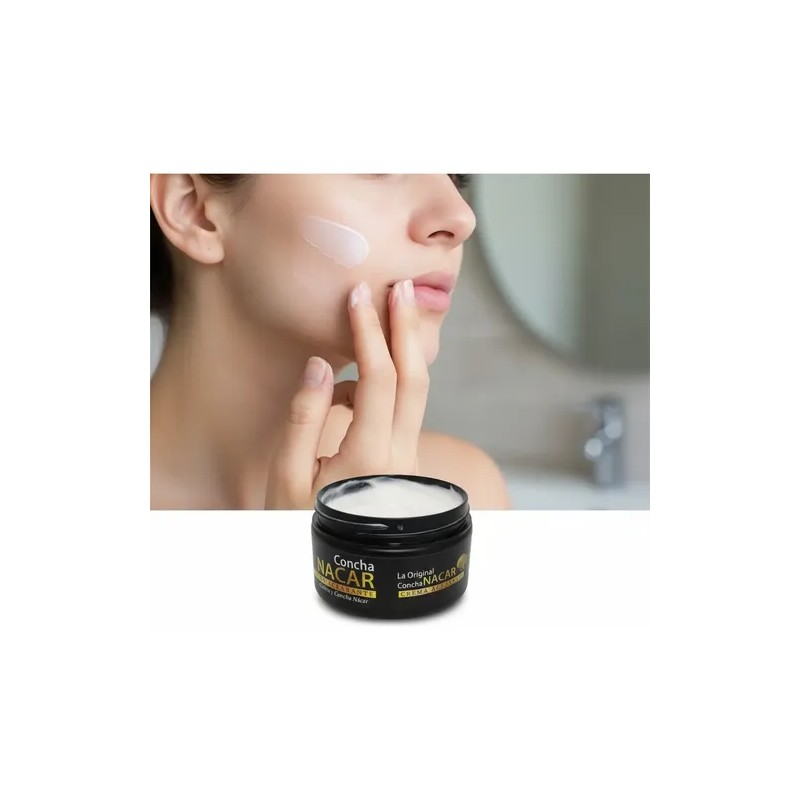 Crema Aclarante Con Arcilla Volcánica Y Concha Nácar