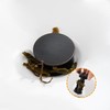 TIORIY Vessel Sink Drain Without Overflow, Plastic Bathroom Pop up