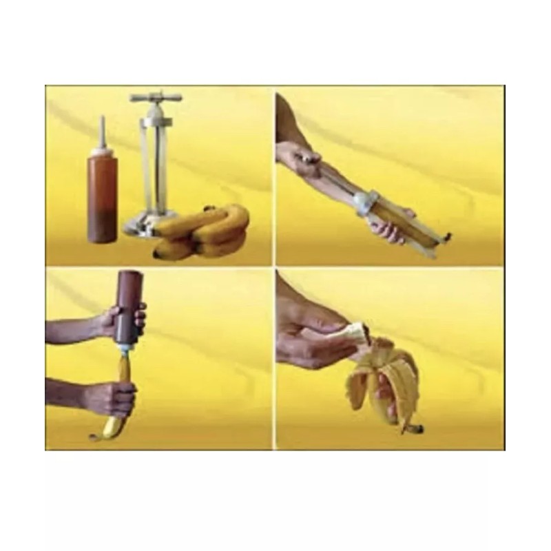 Destapa Banana Filler Corer Gadget Delicious Chocolate Banana Dessert in