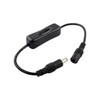 LUYING Intermediate Switch Male Splitter Cable for Security Camera LED