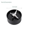 1-pack Magic Bullet Replacement Parts Cross Blades Compatible with Magic