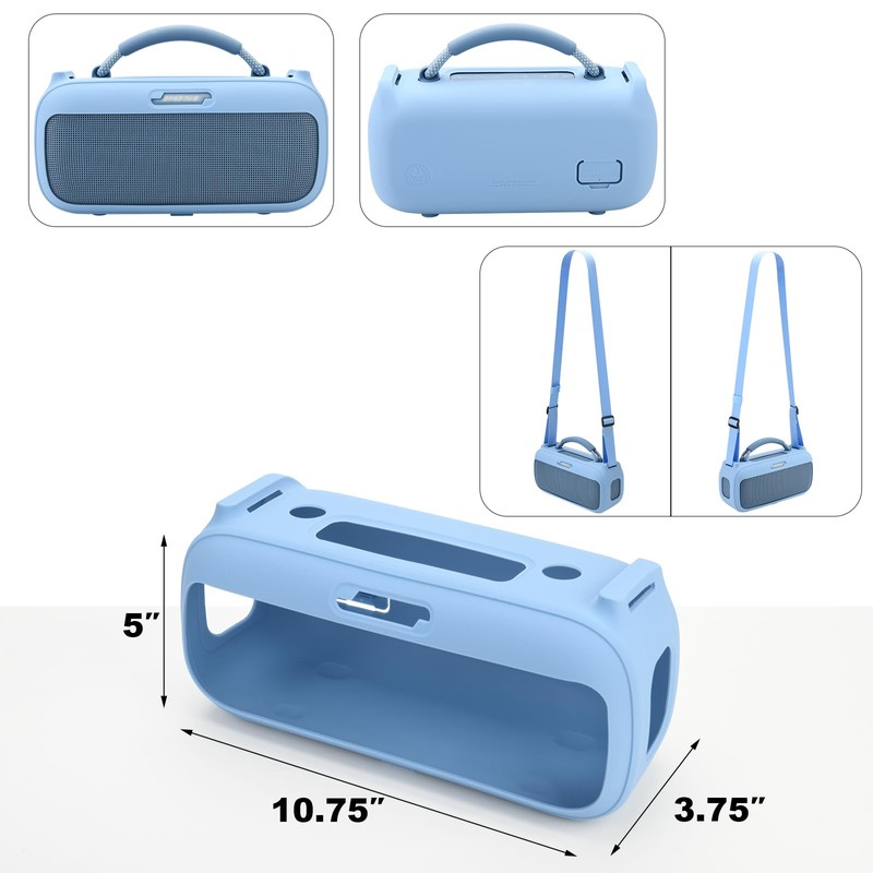 TXEsign Silicone Case for New Bose SoundLink Max Portable Speaker,
