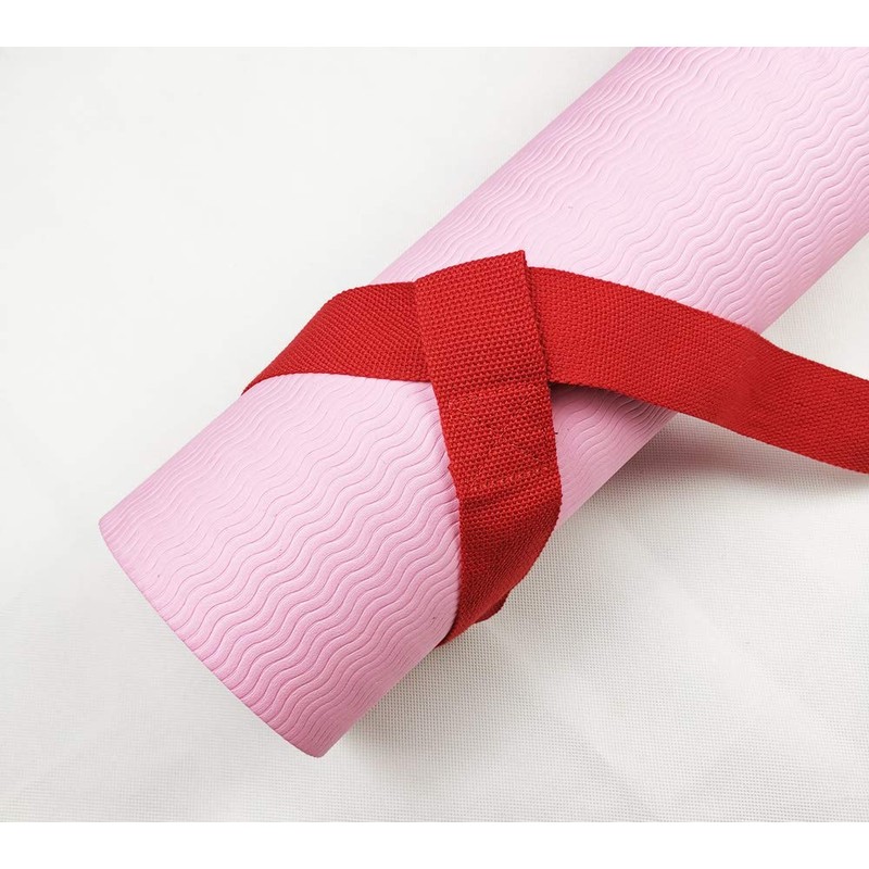 Riarbronee Yoga Mat Carrying Strap Sling，Adjustable Loops for all Mat