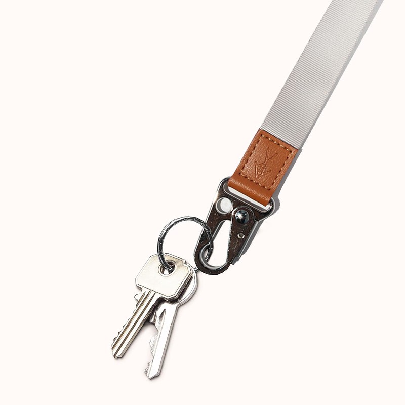 Cool Lanyards,Neck Lanyards for Keys,Wallets Holders,Key Chain Holder… (Gray)