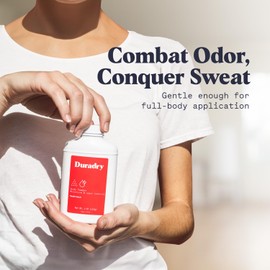 All-Natural Body Powder - Moisture & Odor Control, Sweat Absorbing, Anti-Chaffing, Talc-Free, Prevents and Eliminates Body Odor Naturally - Seabreeze Fragrance