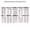 Pegatinas para Cejas, 10 Unidades Tatuaje Temporal para Cejas Resistente