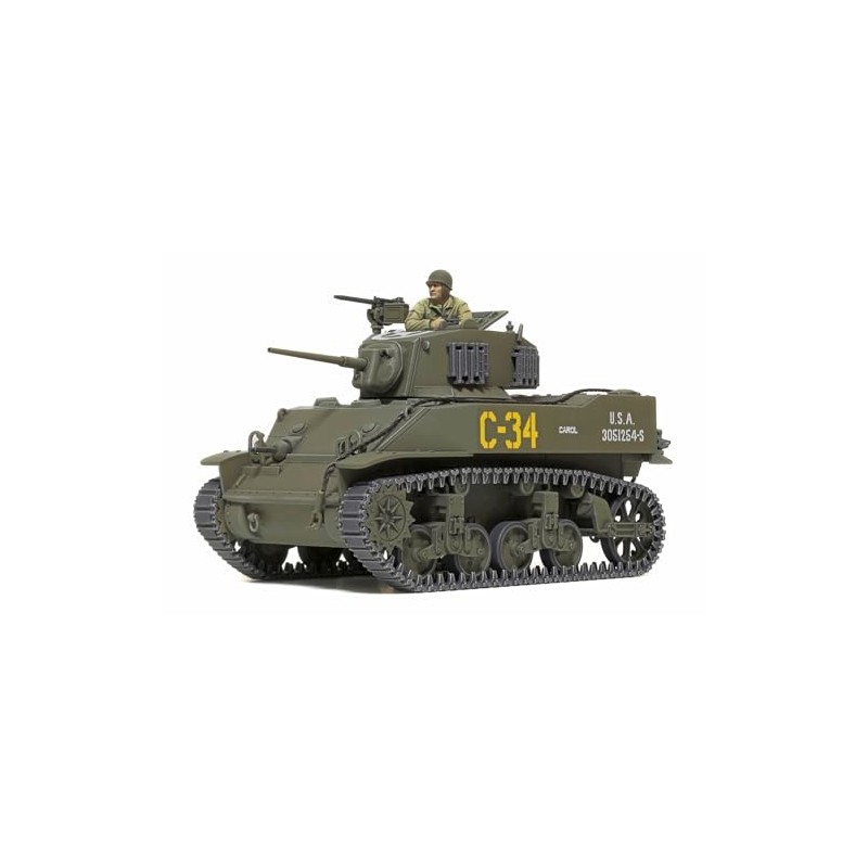 TAMIYA 32606 1:48 US M5A1 Stuart Light Tank (1) -