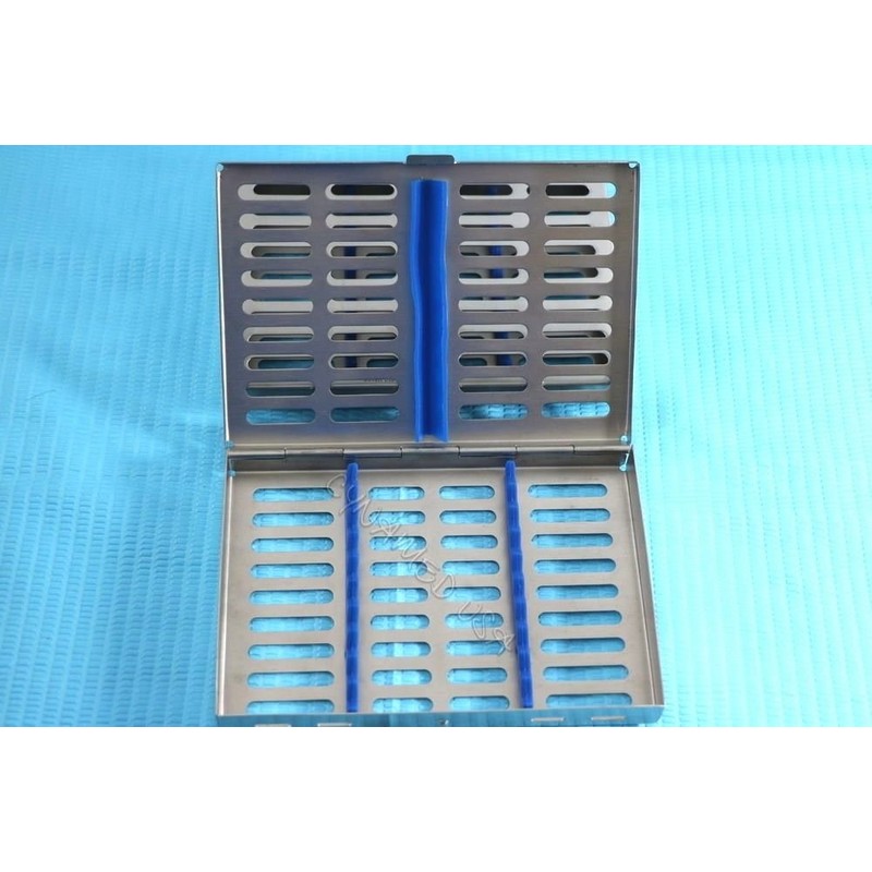 Dental Heavy Duty Autoclave Sterilization Cassette Rack Box Tray for