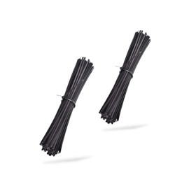 Regipro b Vinyl Tie, 5.9 inches (15 cm), Wire Wrapping, Binding for Gardening, Wire, Packaging (200 Pieces, Black)