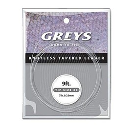 Greys Knotless Tapered Leaders 9ft/7lb