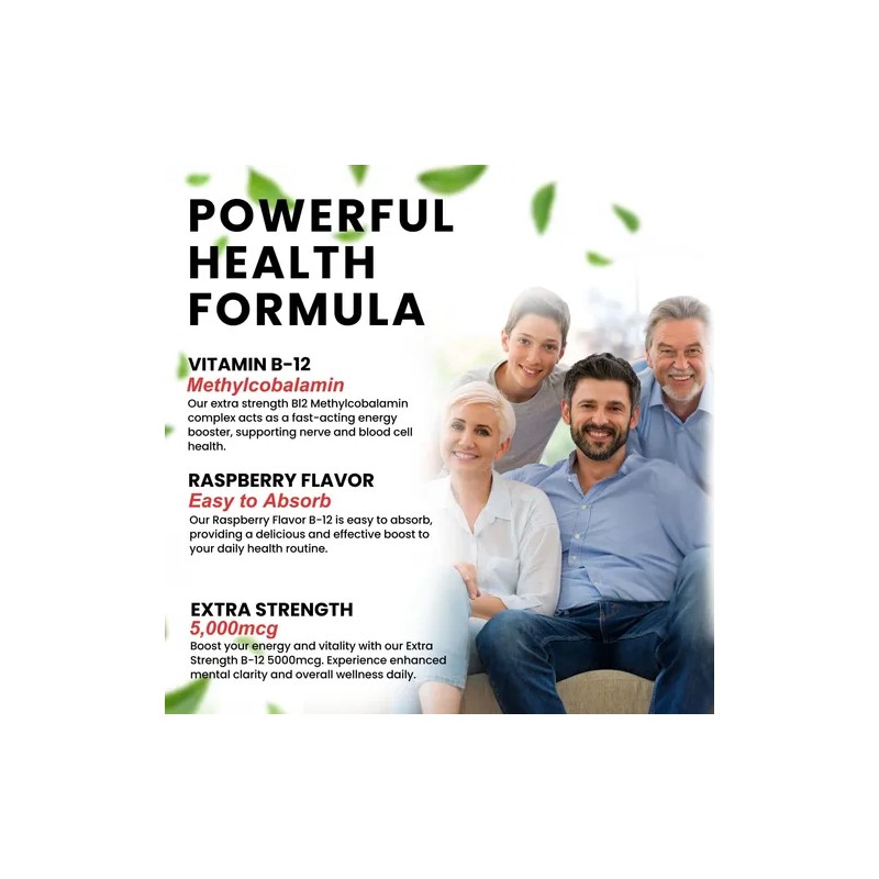 Vitboost Vitamina B12 Líquida 5000 Mcg Metilcobalamina Vegan