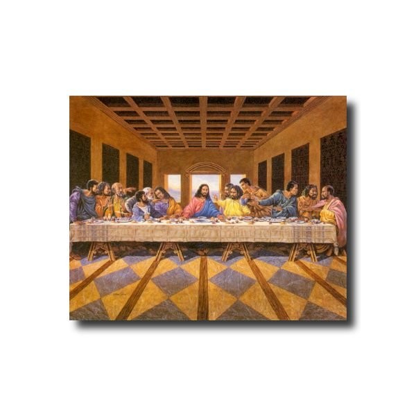 African American Black The Last Supper Jesus Christ Religious Picture Art Print
