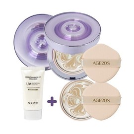 Age 20s Latest Product Pact Diamond Water Glow Shot Original + Refill + Sunscreen / 에이지20s 최신상 팩트 다이아 물광샷 본품+리필+선크림