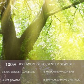 Arsey Tapestry Forest Wall Towel Tree Wall Rug Tapestry Sunshine Sky Wall Hanging Grass Nature Landscape Beautiful Tapestries Decoration Living Room Bedroom Green 150 x 130 cm