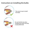 Lxcom Lighting G4 LED Bulb 12V Bi-Pin Base 1.5W LED